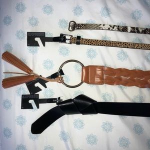 Bundle of 4 NEW Express Belts